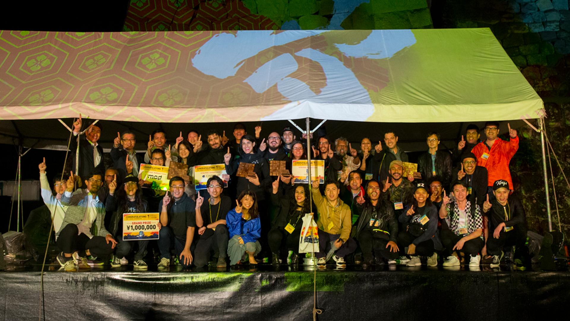 1minute Projection Mapping in 小田原城 総評